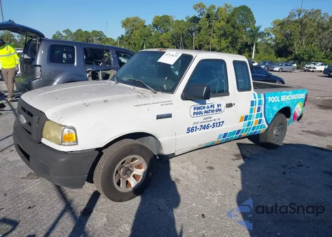 2007 Ford Ranger Stx/Xl/Xlt z USA, uszkodzony, nr VIN 1FTYR14D07PA66156